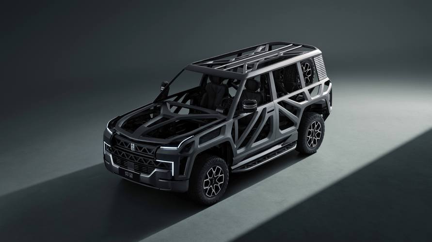 广州43仰望U8硬派越野的科技魅力，国能汽车对传统燃油车市场的冲击